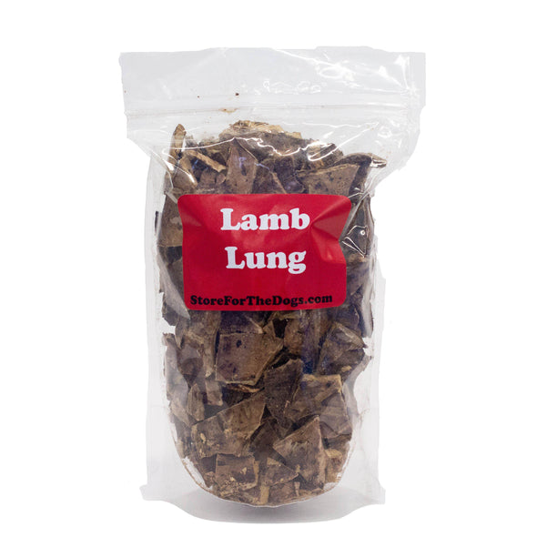 All-Natural Lamb Lung Filets Dog Treats by School For The Dogs-Store For The Dogs