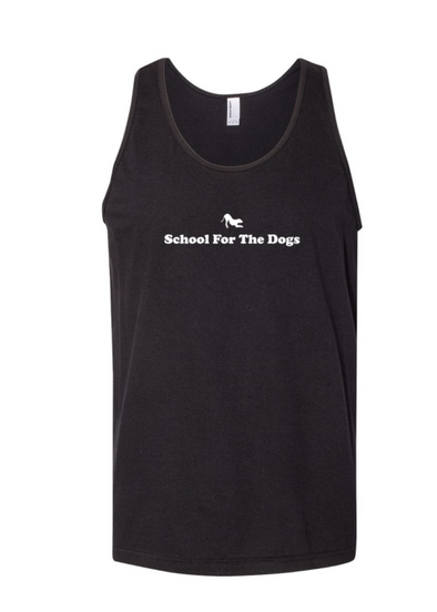 School For The Dogs Fine Jersey Unisex Tank-Store For The Dogs