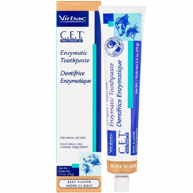 Virbac CET Enzymatic Beef Flavored Toothpaste for Dogs & Cats-Store For The Dogs