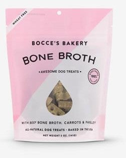 Bone Broth Bocce's Bakery Wellness Biscuits-Store For The Dogs