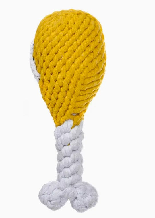 Chicken Drumstick Dog Rope Toy-Store For The Dogs