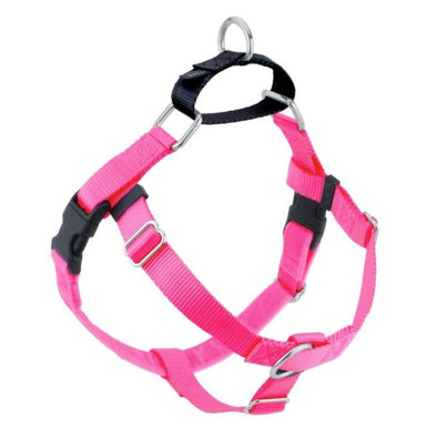 2 Hounds Design Freedom No Pull Dog Harness - Hot Pink-Store For The Dogs