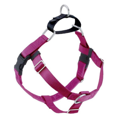 2 Hounds Design Freedom No-Pull Nylon Dog Harness - Raspberry-Store For The Dogs