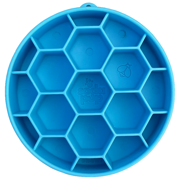 Sodapup Honeycomb Design Ebowl Enrichment Slow Feeder Bowl For Dogs-Store For The Dogs