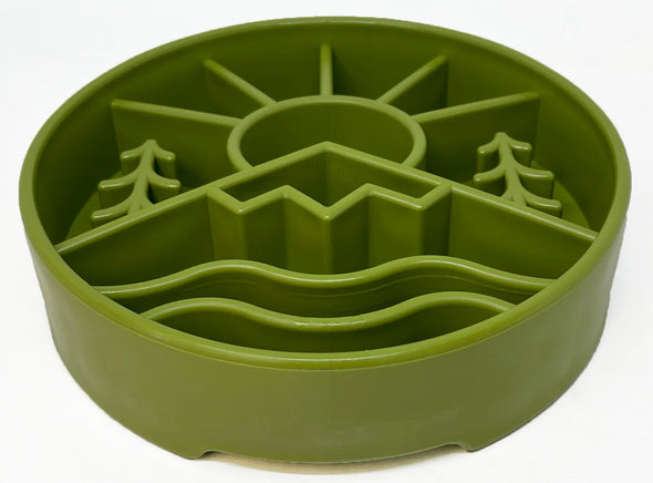 Sodapup Great Outdoors Design Ebowl Enrichment Slow Feeder Bowl For Dogs-Store For The Dogs