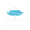 Pet Dream House SPIN Disc Interactive Lick Feeder Insert-Store For The Dogs