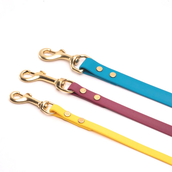 High Tail Hikes 1/2" Wide BioThane Leashes-Store For The Dogs