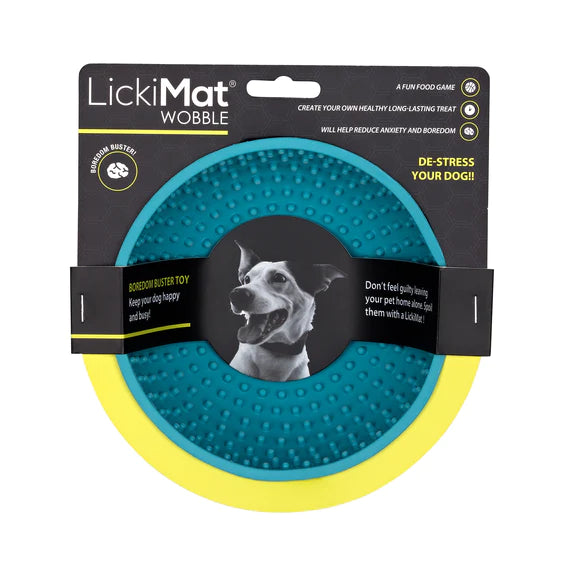 Lickimat Wobble Slow Feeder Dog Bowl – Store For The Dogs
