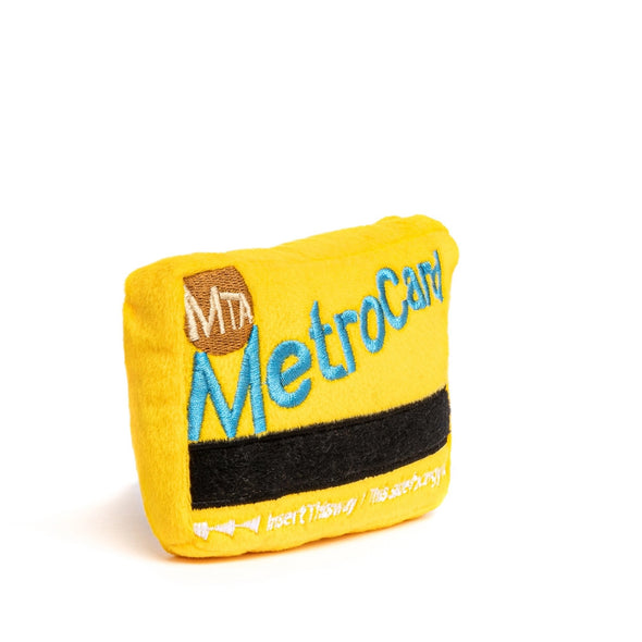 MTA NYC Metrocard Plush Dog Toy-Store For The Dogs