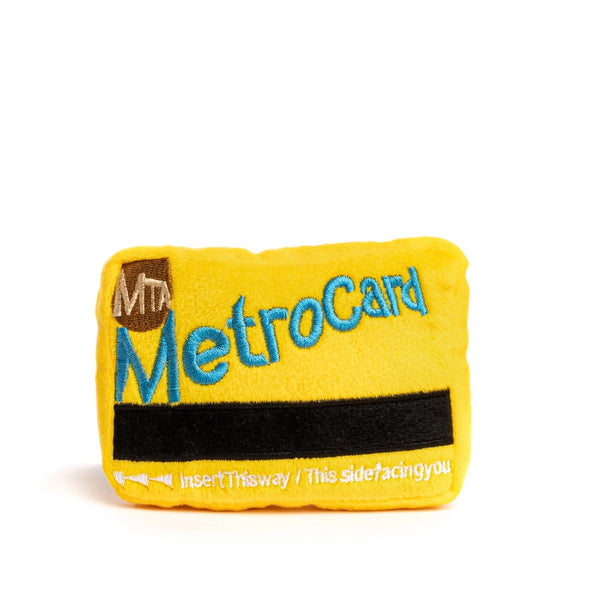 MTA NYC Metrocard Plush Dog Toy-Store For The Dogs