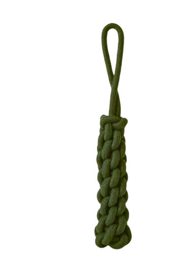 Top Tugger Olive Rope Knot-Store For The Dogs