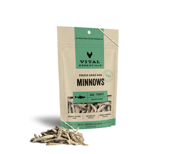 Vital Essentials Freeze-Dried Minnows-Store For The Dogs