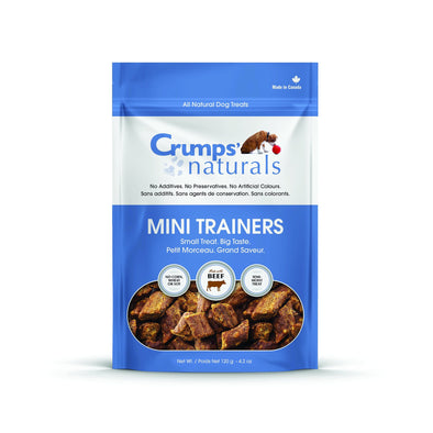 Crumps Naturals Mini Trainers Beef Semi-Moist Dog Treats-Store For The Dogs