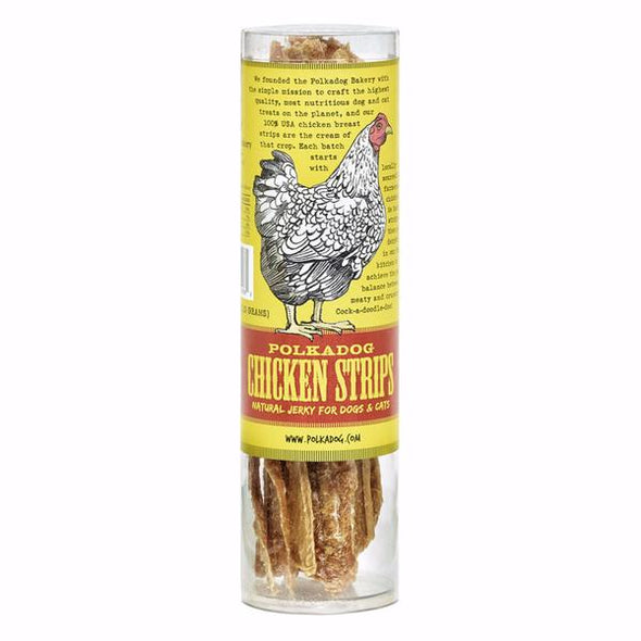 Polkadog Chicken Strip Jerky Treats for Dogs & Cats-Store For The Dogs