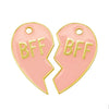 Trill Paws "BFF's" Pink Personalized Dog & Cat ID Tag (Set of 2)-Store For The Dogs