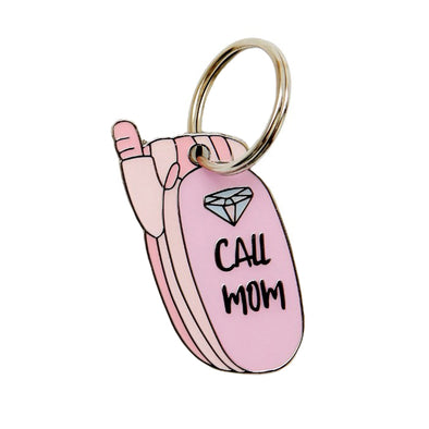 Trill Paws "Call Mom" Personalized Dog & Cat ID Tag-Store For The Dogs