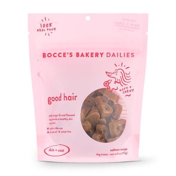 Bocce's Bakery Dailies Good Hair Soft & Chewy Dog Treats-Store For The Dogs