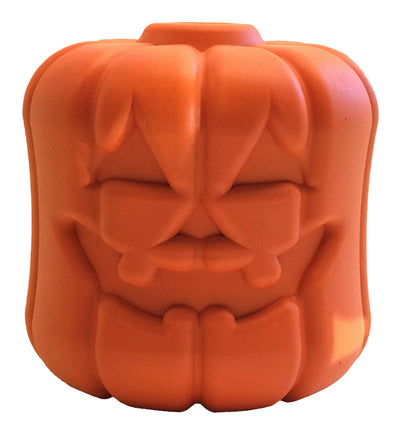 SodaPup MKB Jack O' Lantern Durable Rubber Chew Toy & Treat Dispenser-Store For The Dogs