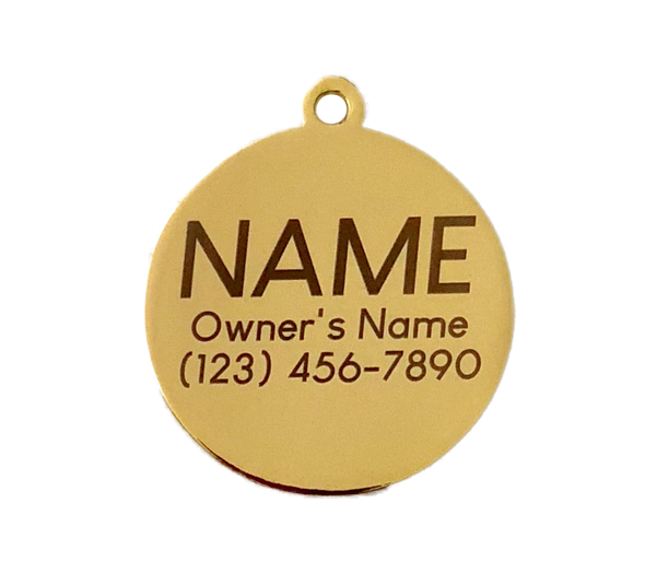 Two Tails Pet Company "I Tried" Personalized Dog & Cat ID Tag-Store For The Dogs