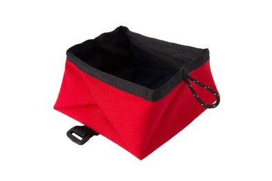 Wildebeest Montara Pop-Up Dog Bowl - Red-Store For The Dogs