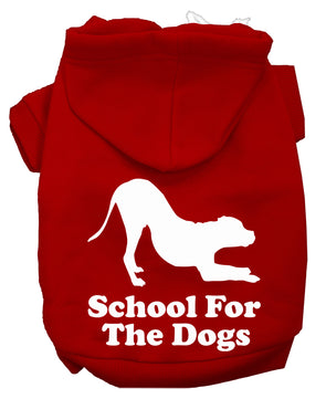 School For The Dogs Dog Hoodie-Store For The Dogs