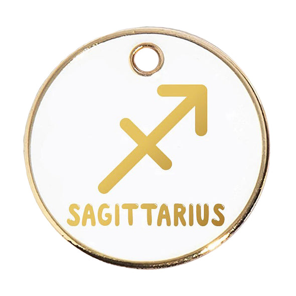 Trill Paws Sagittarius Personalized Dog & Cat ID Tag-Store For The Dogs