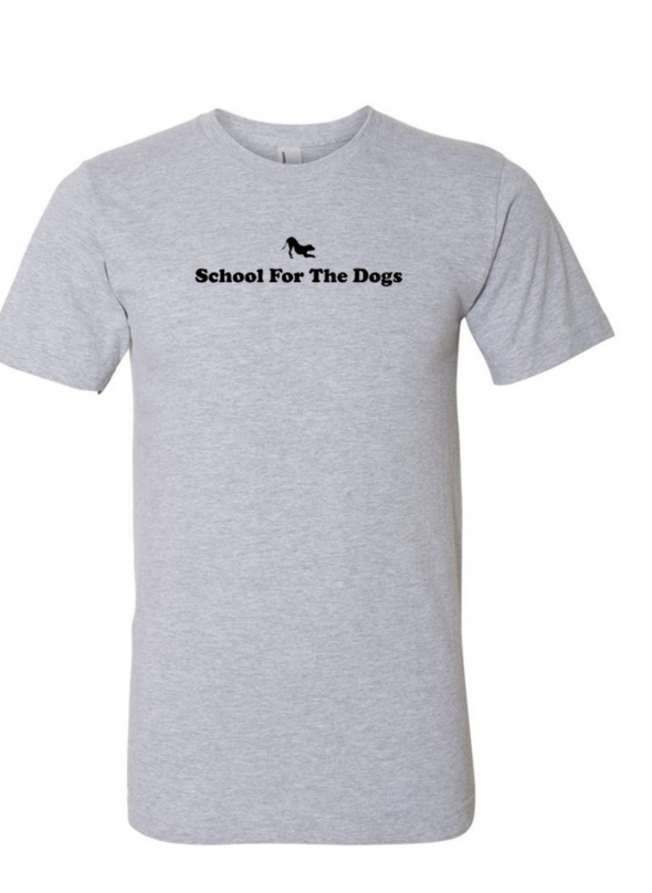 School For The Dogs Fine Jersey Unisex T-Shirt-Store For The Dogs