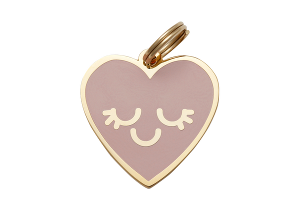 Two Tails Pet Company Smiling Heart Personalized Dog & Cat ID Tag-Store For The Dogs