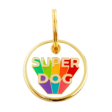 Trill Paws "Super Dog" Personalized Dog & Cat ID Tag-Store For The Dogs