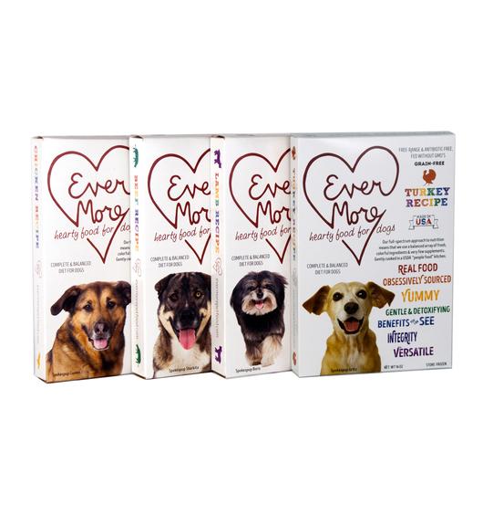 Evermore Pet Food Gently Cooked Frozen Fresh Miracle Food-Store For The Dogs