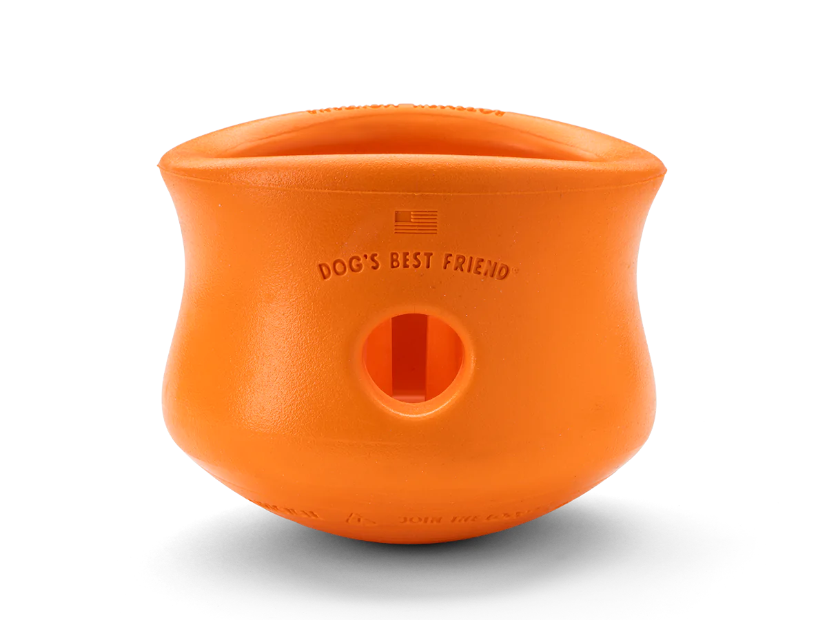 West Paw Design Zogoflex Dog Toy – Orange Topple Large 10cm – Pet  Accessories Warehouse