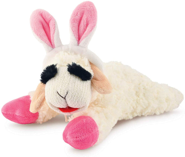 Multipet Easter Bunny Ears Lamb Chop Dog Toy-Store For The Dogs
