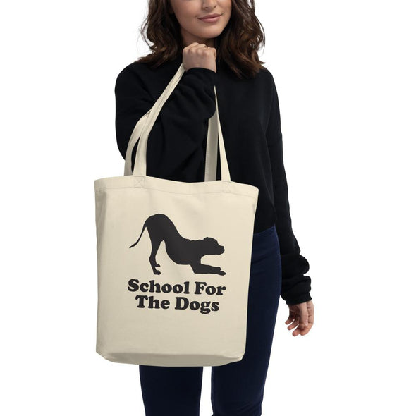 School For The Dogs Eco Tote Bag-Store For The Dogs