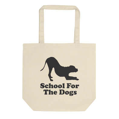 School For The Dogs Eco Tote Bag-Store For The Dogs